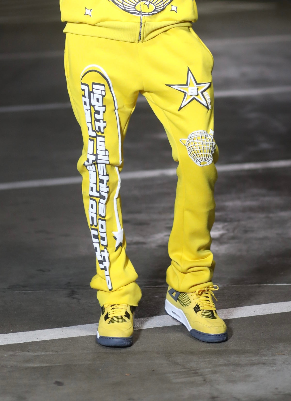 Yellow SF Sweatpants