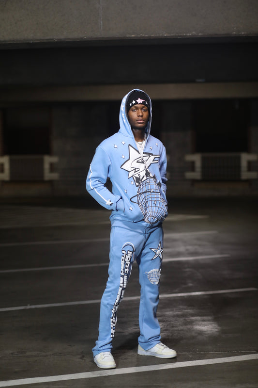 Baby Blue SF Sweatpants