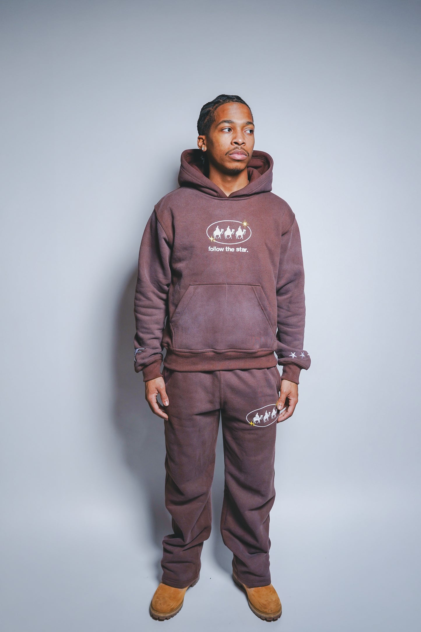 Follow the Star Version 2.0 - Mocha Brown Hoodie