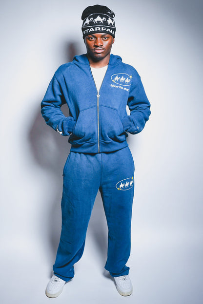 Follow the Star Version 2.0 - Cosmic Blue Hoodie