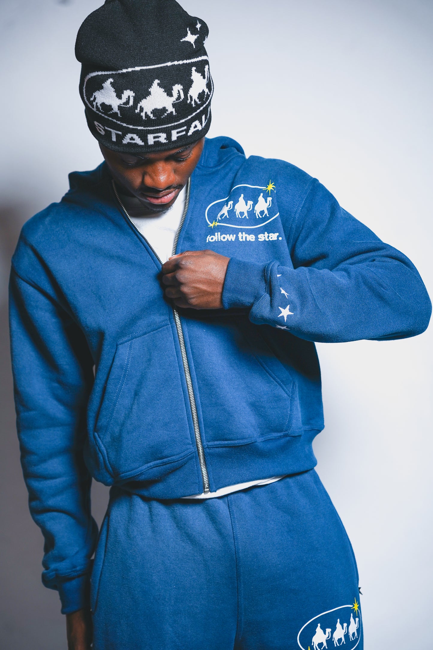 Follow the Star Version 2.0 - Cosmic Blue Hoodie