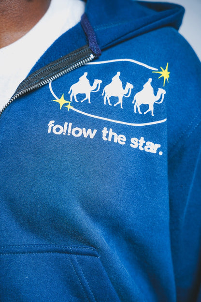 Follow the Star Version 2.0 - Cosmic Blue Hoodie