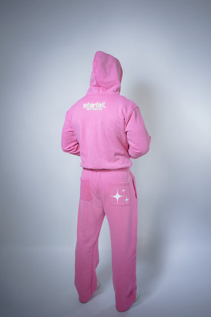 Follow the Star Version 2.0 - Strawberry Pink Sweatpants