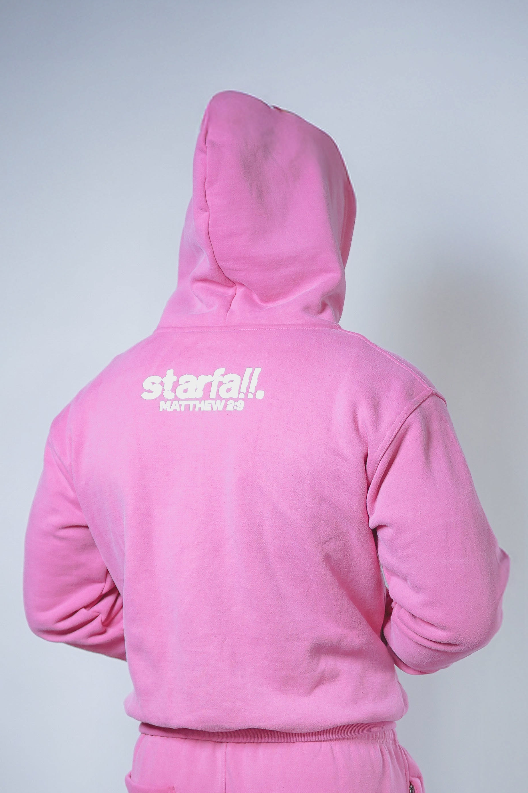 Follow the Star Version 2.0 - Strawberry Pink Hoodie – Starfall NYC